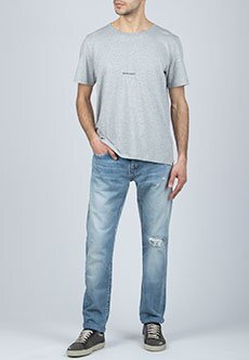 Джинсы SAINT LAURENT