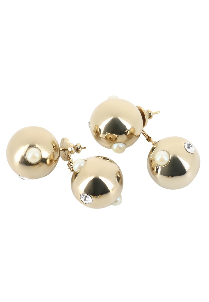 Серьги ERMANNO SCERVINO  - цвет золотой