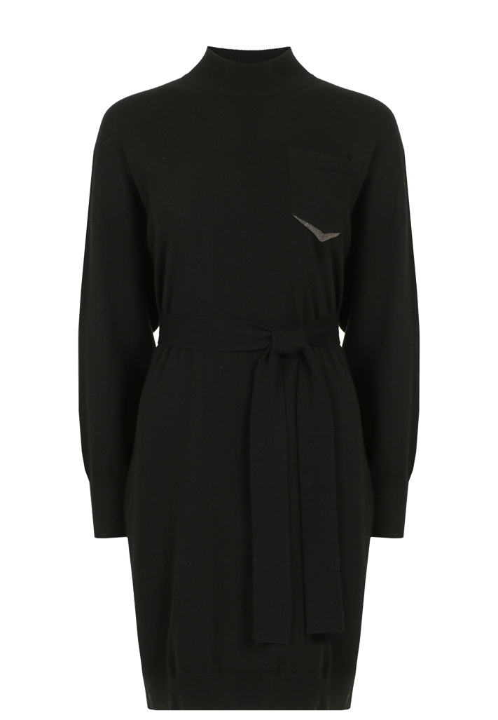 Миди-платье из кашемира BRUNELLO CUCINELLI