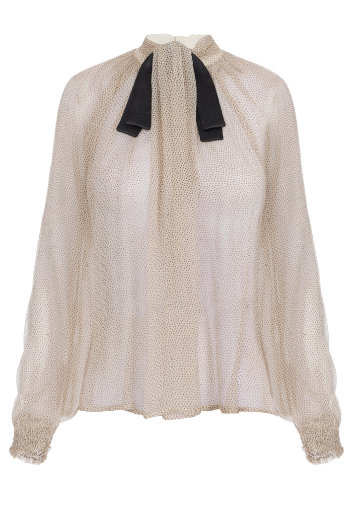 Блуза из вискозы ELISABETTA FRANCHI