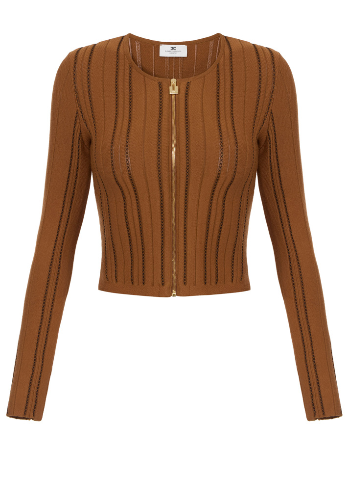 Кардиган из смесовой вискозы ELISABETTA FRANCHI
