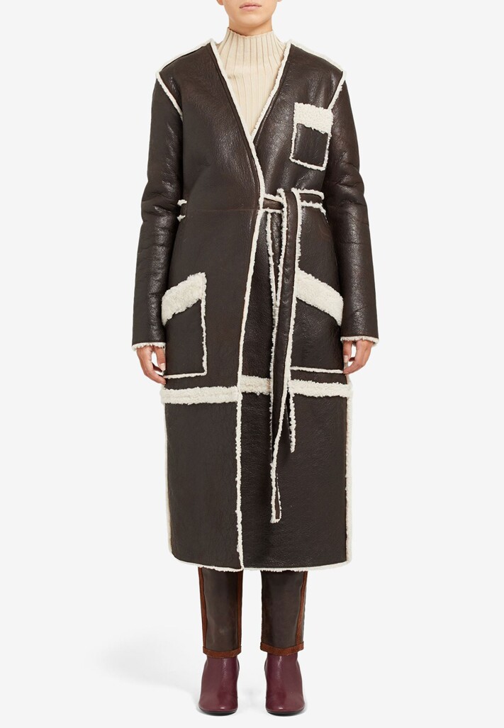 Дубленка MM6 Maison Margiela - ФРАНЦИЯ