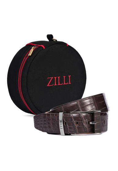 Ремень croco ZILLI