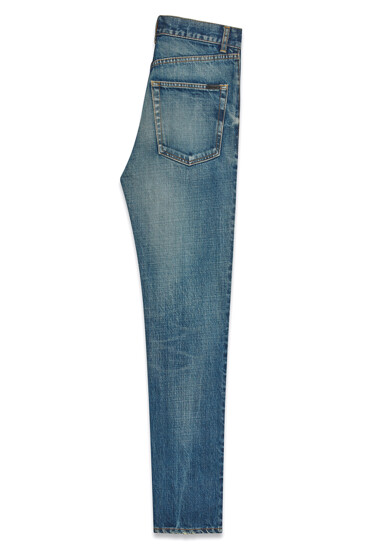 Джинсы SAINT LAURENT
