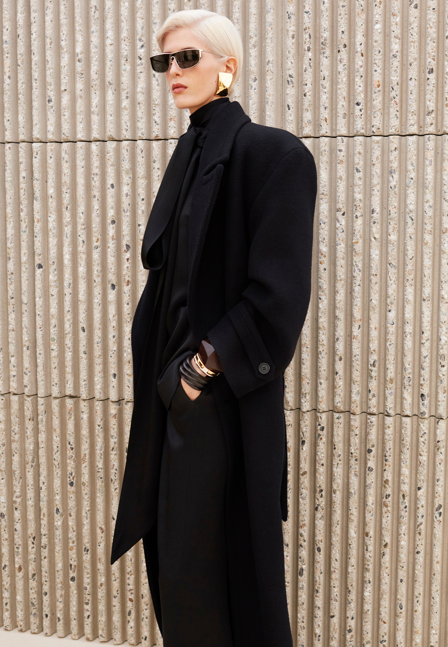 Брюки SAINT LAURENT