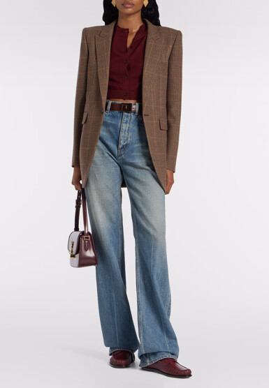 Лоферы SAINT LAURENT