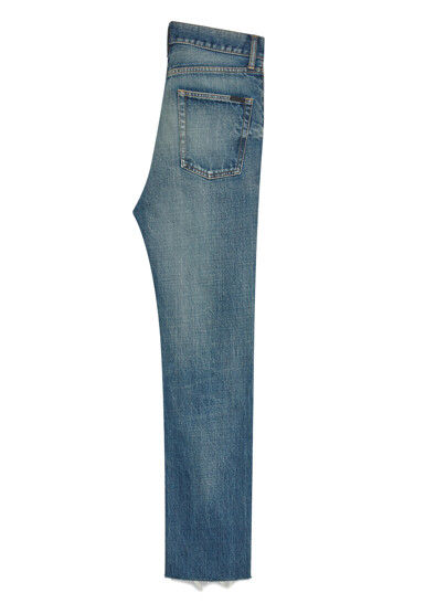 Джинсы SAINT LAURENT