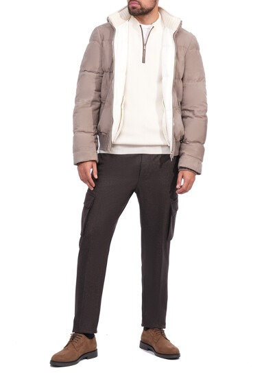 Пуловер с замком ZILLI
