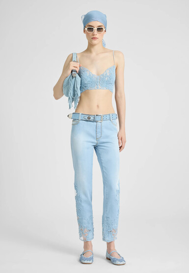 Джинсы ERMANNO SCERVINO