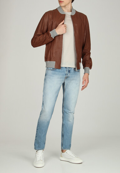 Кожаная куртка ELEVENTY