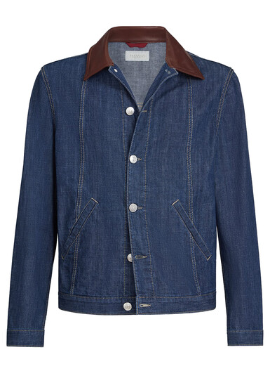 Куртка джинсовая BRUNELLO CUCINELLI