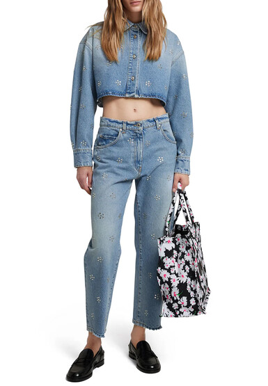 Джинсовая куртка MSGM