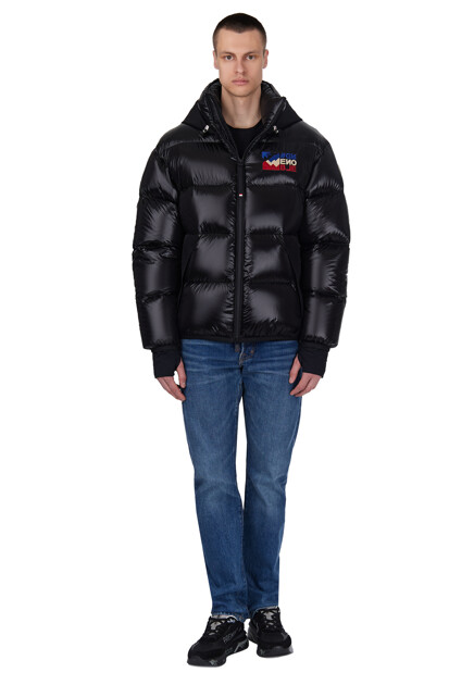 Объёмный пуховик  MONCLER - ИТАЛИЯ