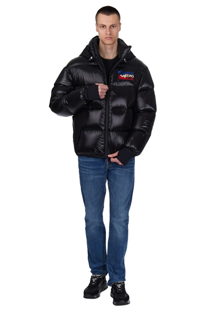Пуховик MONCLER  - Полиамид - цвет черный