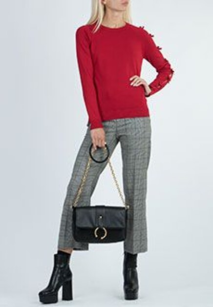 Красный джемпер VALENTINO RED