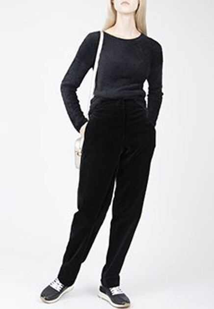Фактурный базовый джемпер EMPORIO ARMANI