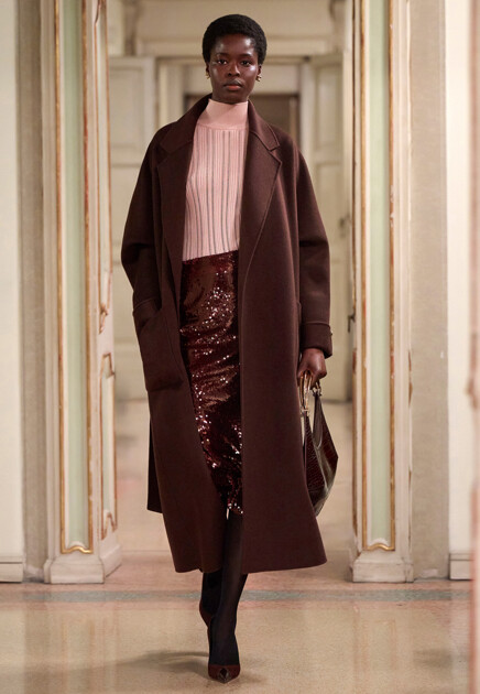 Пальто ELISABETTA FRANCHI  - Шерсть