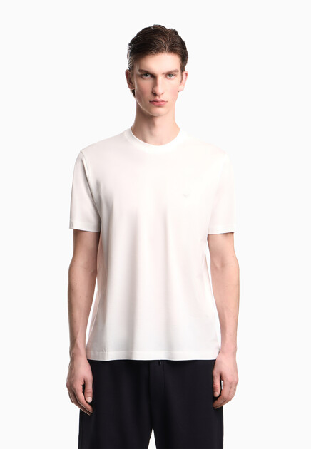 Футболка EMPORIO ARMANI  - Хлопок, Лиоцелл