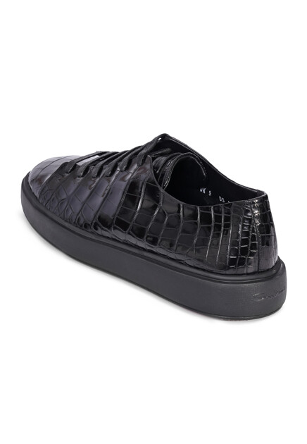Кеды SANTONI  7 размера - цвет черный