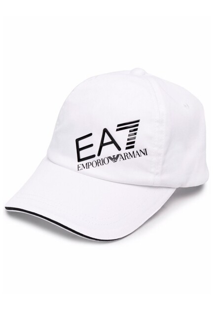 Белая бейсболка EA7