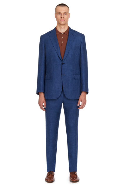 Костюм BRIONI  - Кашемир, Шелк - цвет синий