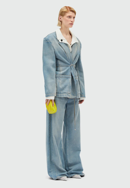 Джинсы широкого кроя MSGM - ИТАЛИЯ