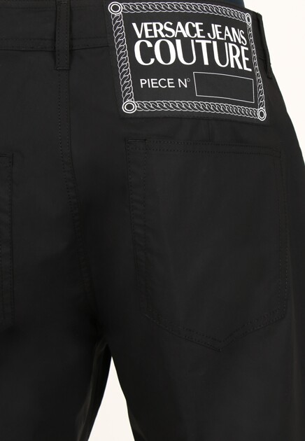 Брюки VERSACE JEANS COUTURE  - Хлопок - цвет черный
