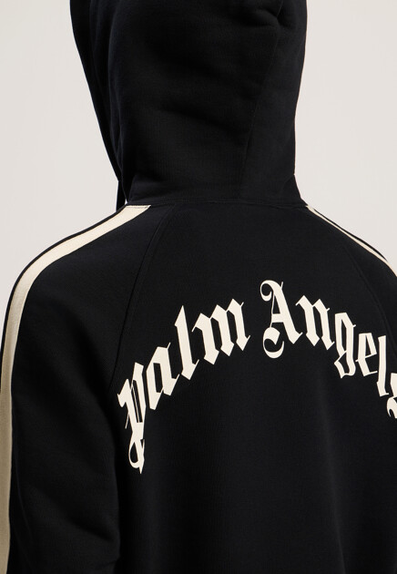 Худи с лампасами на рукавах PALM ANGELS
