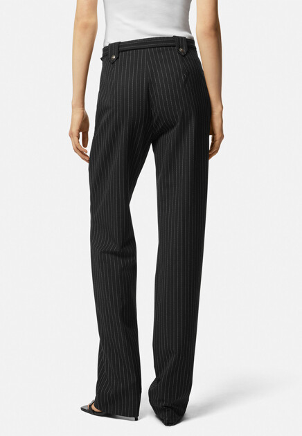 Брюки VERSACE JEANS COUTURE  - Полиэстер - цвет черный