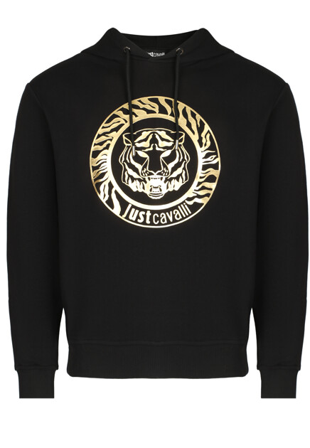 Худи с крупным принтом JUST CAVALLI