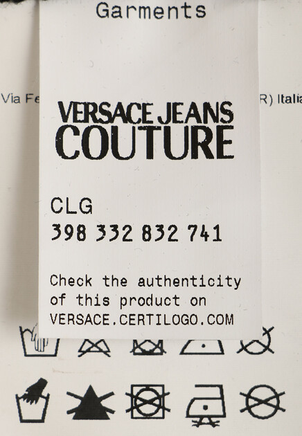 Костюм VERSACE JEANS COUTURE  - Хлопок - цвет черный