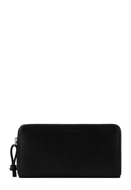 Черное портмоне EMPORIO ARMANI