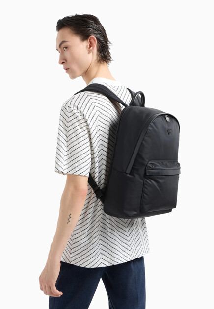 Рюкзак с логотипом EMPORIO ARMANI