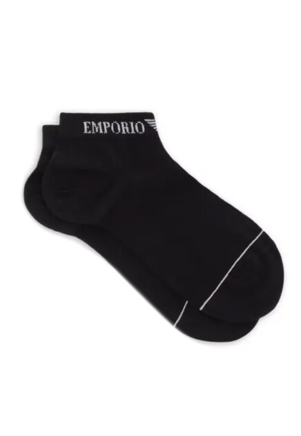 Набор носков EMPORIO ARMANI Underwear  - Хлопок, Полиамид - цвет серый