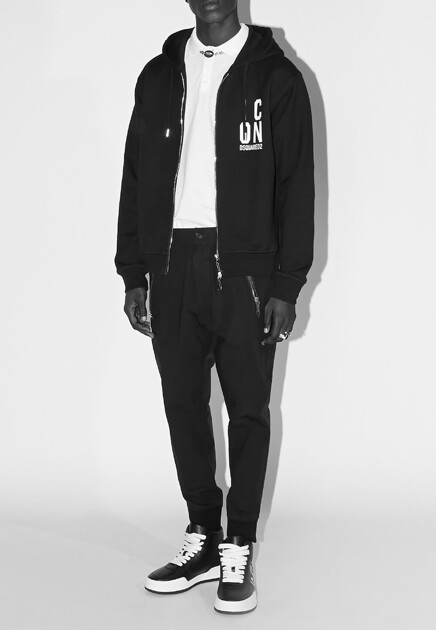 Толстовка DSQUARED2  - Хлопок
