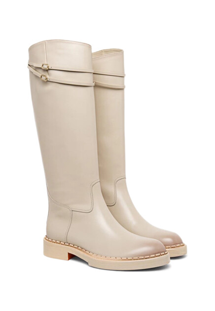 Кожаные сапоги SANTONI