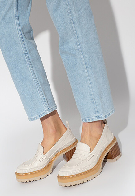 Лоферы на каблуке SEE BY CHLOE