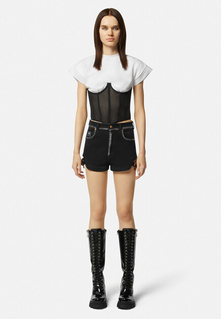 Футболка с логотипом  VERSACE JEANS COUTURE