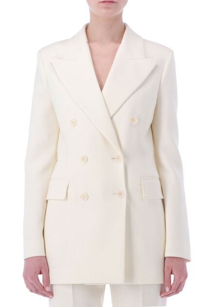 Двубортный пиджак ERMANNO SCERVINO
