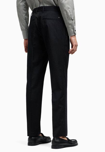Брюки EMPORIO ARMANI  - Шерсть