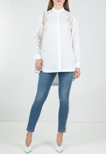 Рубашка ERMANNO SCERVINO  - Хлопок