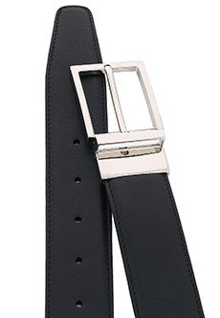 Черный ремень BRIONI