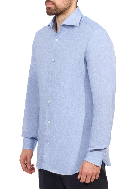 Рубашка MANDELLI  48 размера - цвет синий