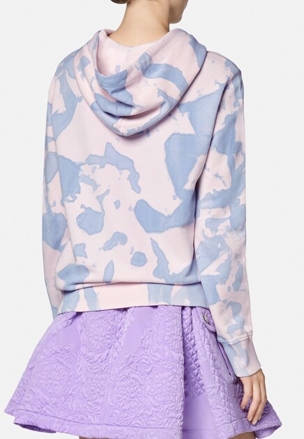 Худи VERSACE JEANS COUTURE  - Хлопок - цвет розовый
