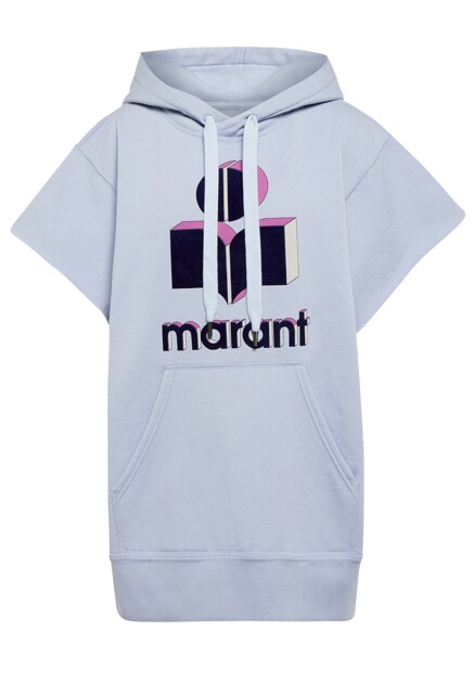 Худи с коротким рукавом ISABEL MARANT ÉTOILE