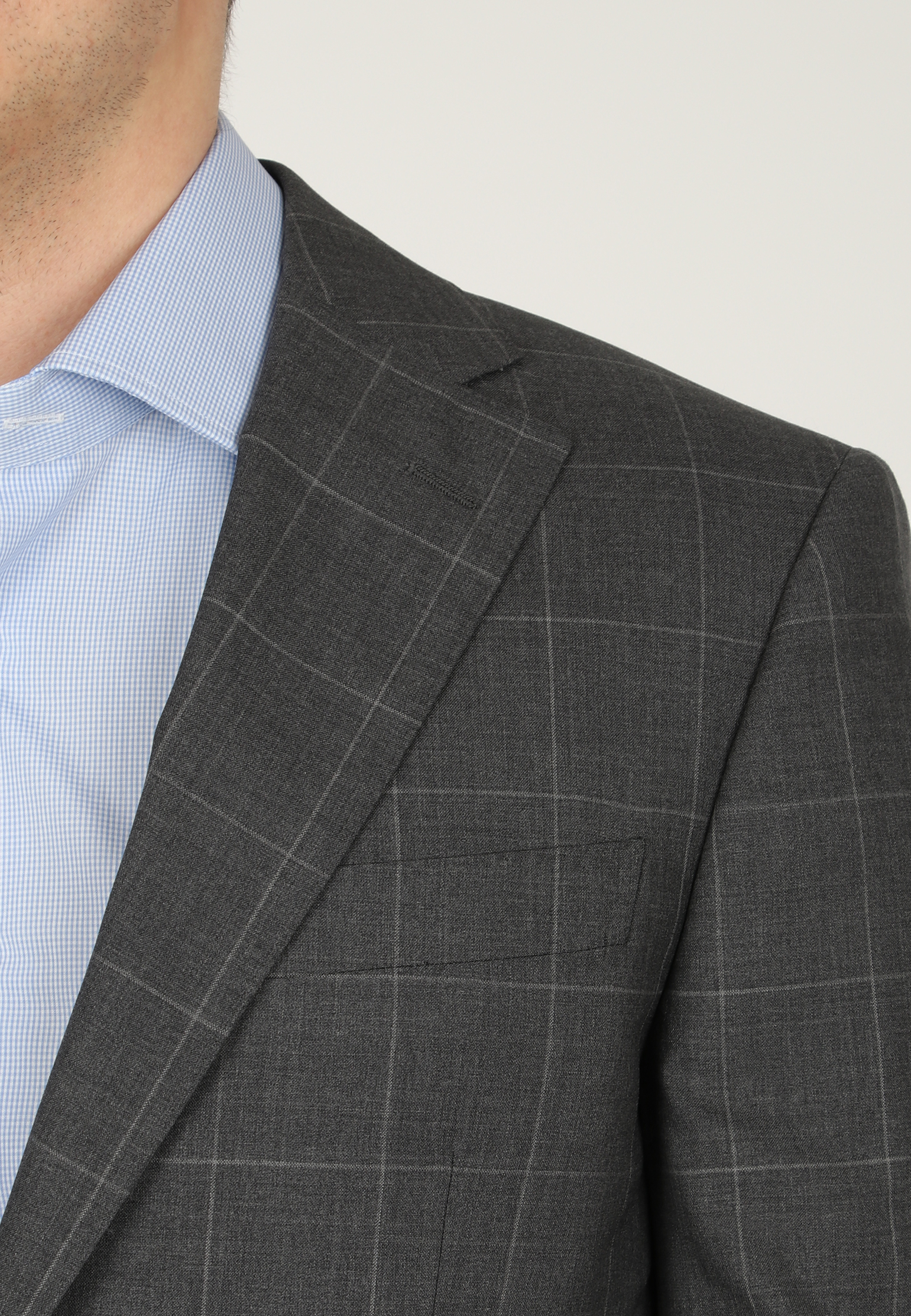 Костюм CORNELIANI  - Шерсть - цвет серый