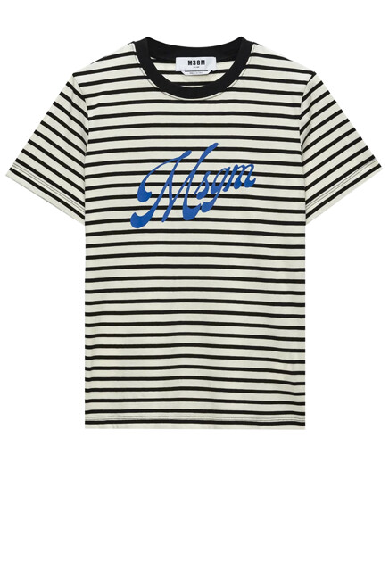 Футболка с логотипом  MSGM