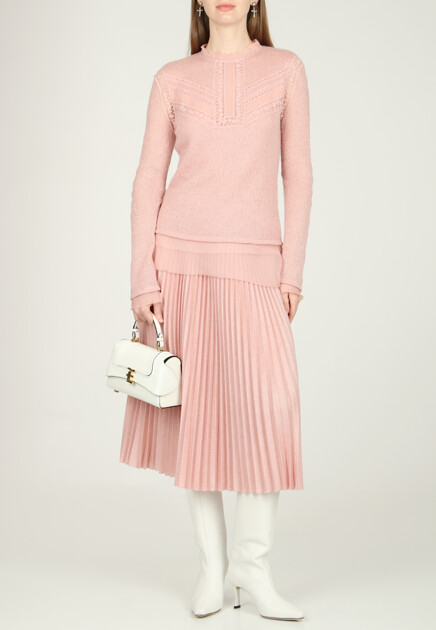 Костюм с кружевными вставками ERMANNO SCERVINO - ИТАЛИЯ