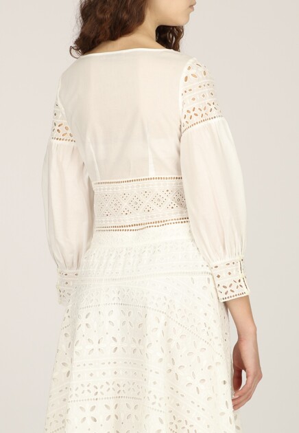Костюм ERMANNO SCERVINO  - Хлопок - цвет белый