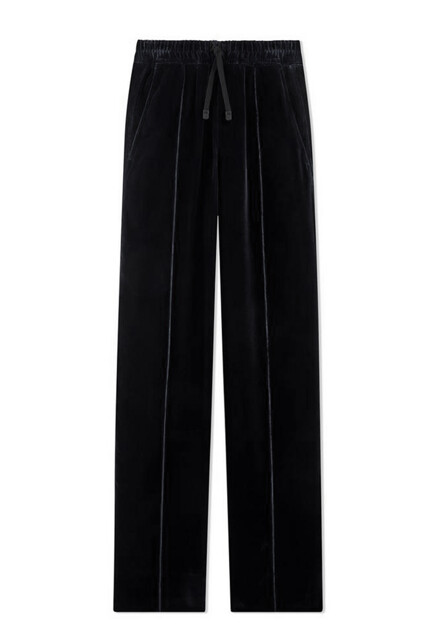 Бархатные широкие брюки TOM FORD